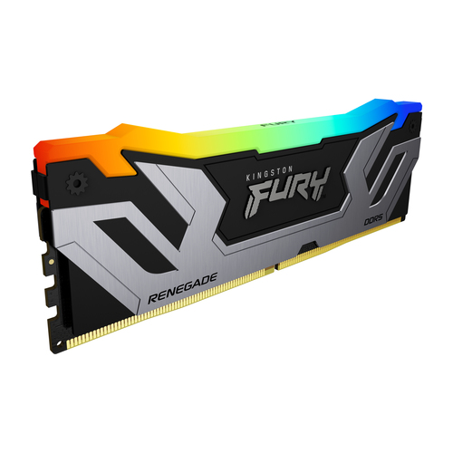 Kingston Technology FURY 24GB 8400MT/s DDR5 CL40 CUDIMM Renegade RGB Silver XMP