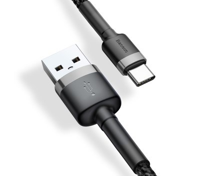 Baseus CATKLF-UG1 USB cable 3 m USB A USB C Black