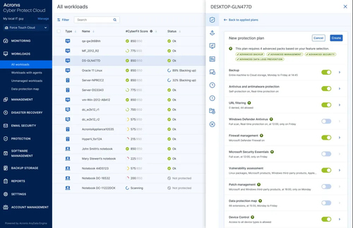 Acronis Advanced Backup
