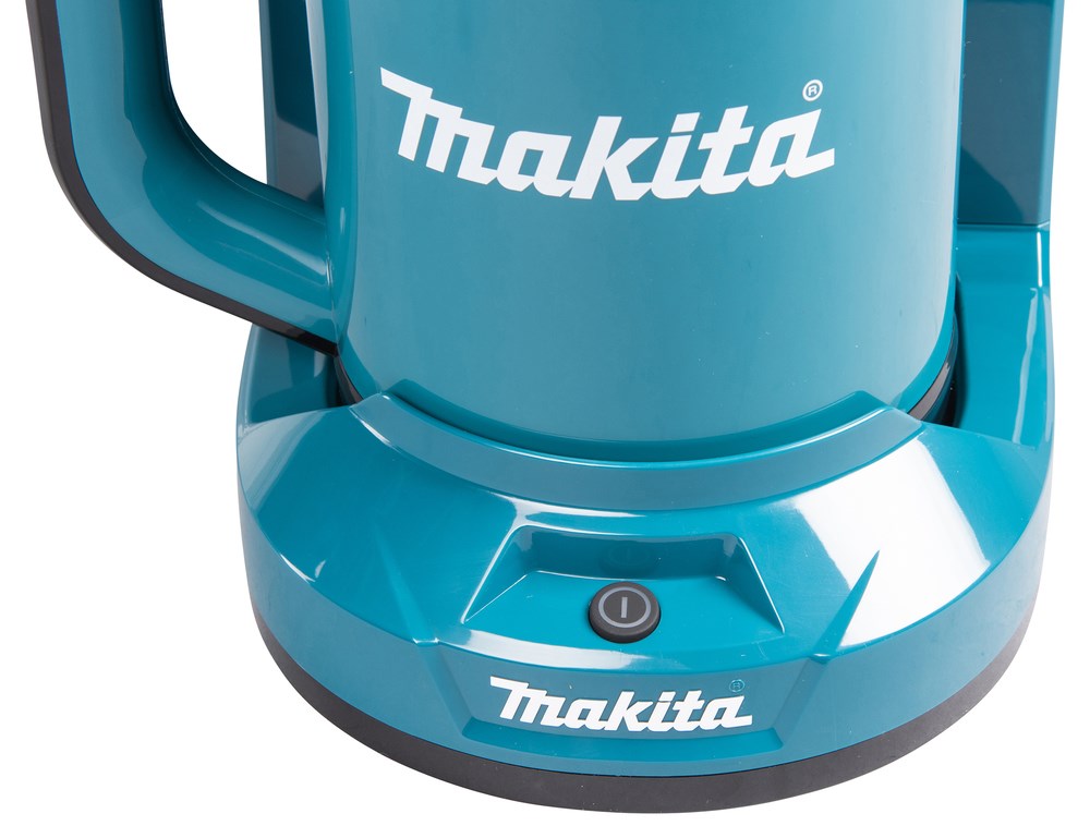 Makita KT001GZ electric kettle 0.8 L Black  Blue