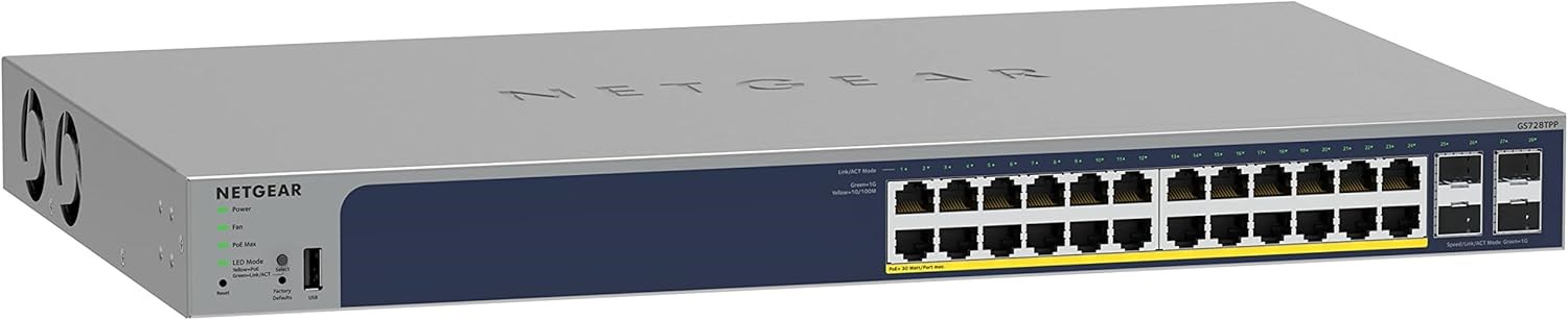 NETGEAR GS728TP Mana...