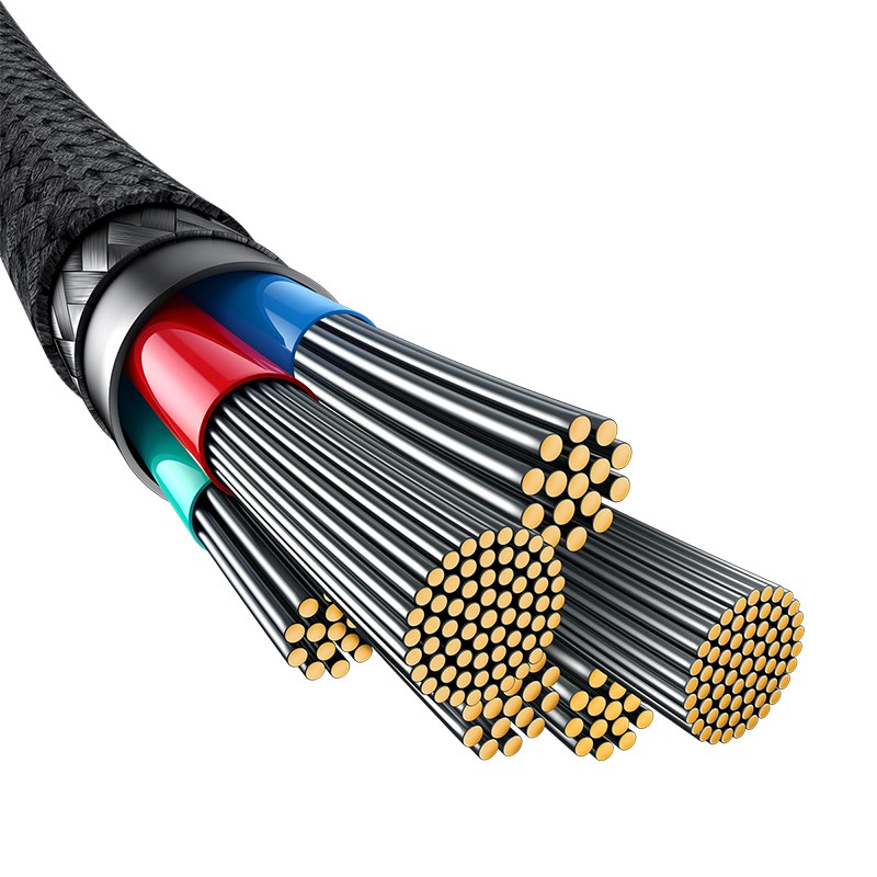 Baseus Unbreakable USB cable USB 2.0 2 m USB C Black