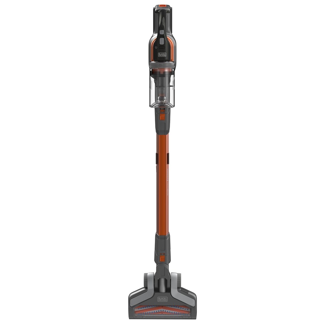 Black & Decker BHFEV182C-QW stick vacuum/electric broom 2-in-1 stick vacuum Battery Dry Bagless Orange  Titanium 2 Ah