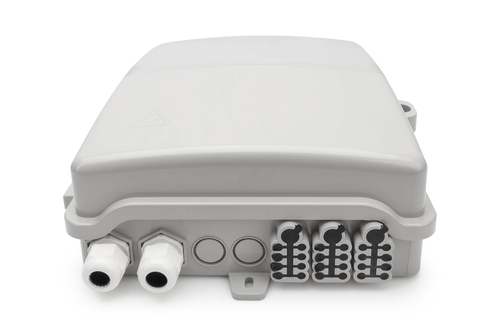 Digitus FTTH Outdoor Distribution Box for 24 LC/Duplex, SC/ Simplex couplers