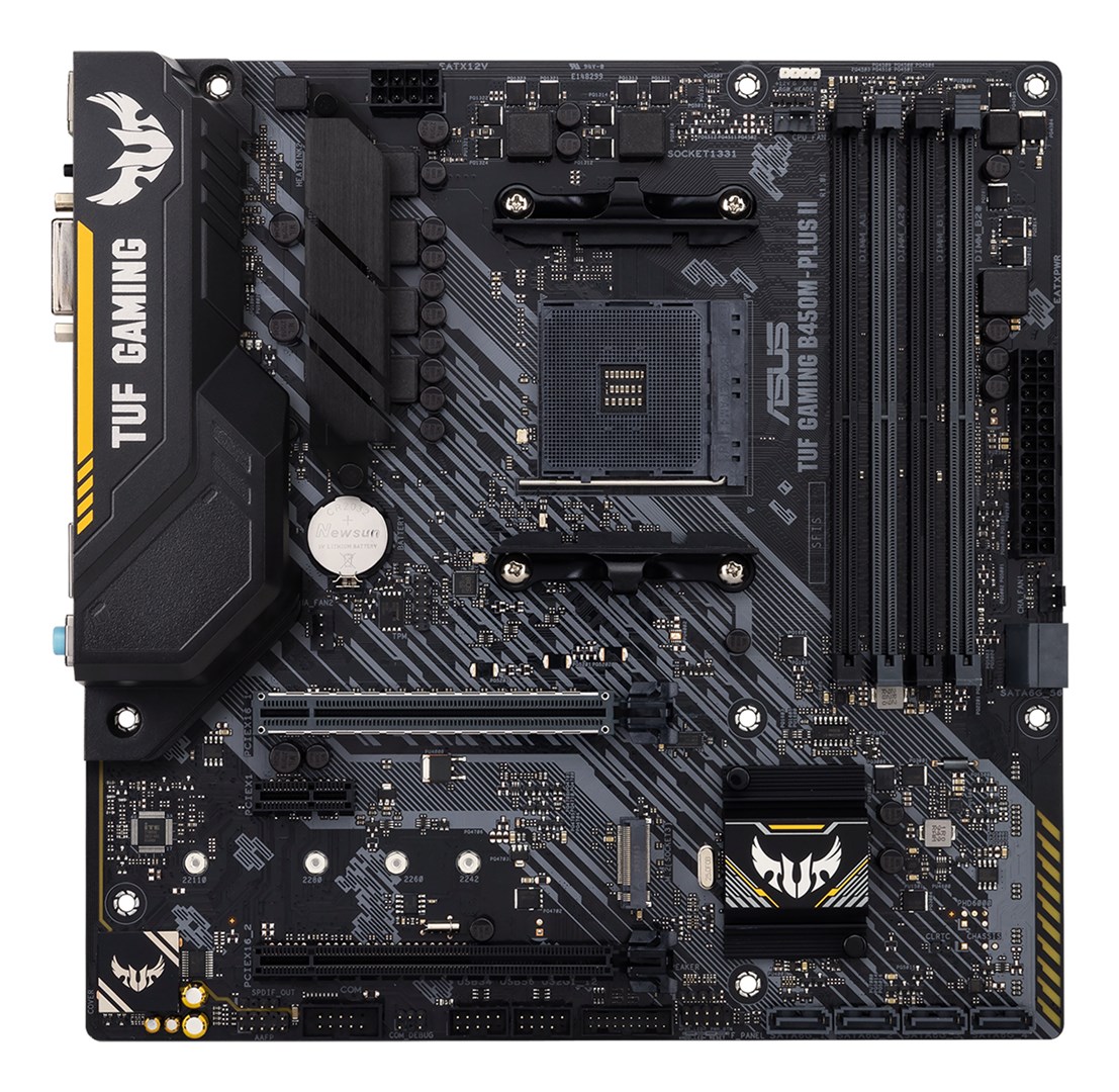 ASUS TUF Gaming B450M-Plus II AMD B450 Socket AM4 micro ATX