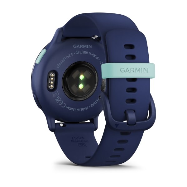 Garmin Vivoactive 5 3.05 cm (1.2") AMOLED Digital 390 x 390 pixels Touchscreen Blue Wi-Fi GPS (satellite)