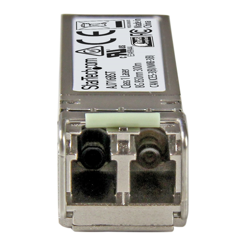 StarTech.com HP AJ716B Compatible SFP+ Transceiver Module - 8GFC~HPE AJ716B Compatible SFP+ Module - 8G Fiber Channel SW - 8GbE Multi Mode Fiber Optic Transceiver - 8GE Gigiabit Ethernet SFP+ - LC 300m - 850nm - DDM HPE SN4000, SN6500, SN8600B