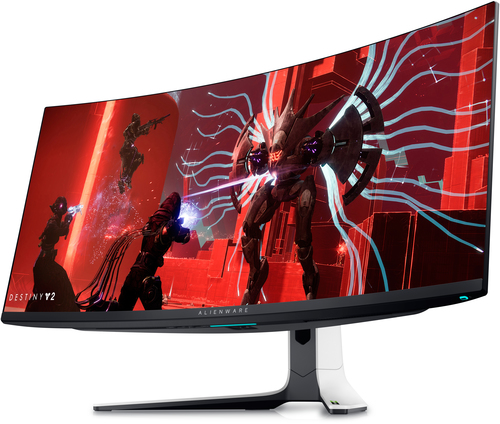 Alienware AW3423DW LED display 86.8 cm (34.2") 3440 x 1440 pixels Quad HD OLED White, Black