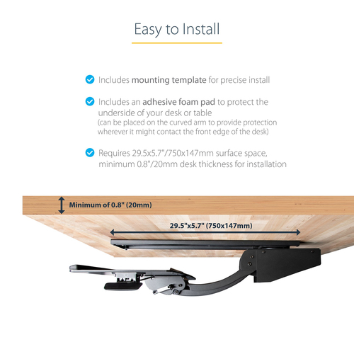 KBTRAYADJ2 - Computer Systems by StarTech.com