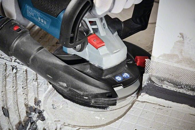 Bosch GBR 15 CAG 9300 RPM Black, Blue 1500 W