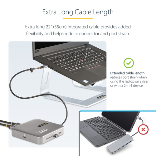 102B-USBC-MULTIPORT - Cables & Adaptors by StarTech.com