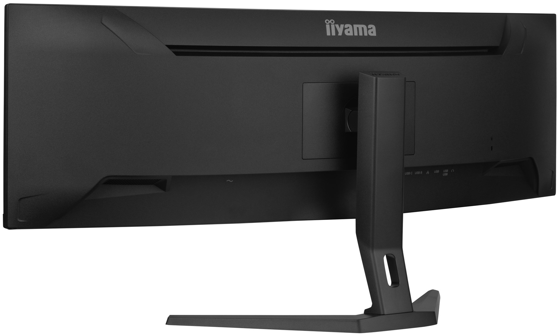 iiyama G-MASTER 45’’ Dual QHD VA panel with KVM switch, USB-C dock and RJ45 (LAN) and height adjustable stand