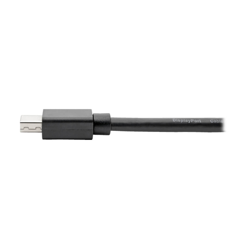 Tripp Lite P139-06N-DP4K6B Keyspan Mini DisplayPort to DisplayPort Adapter, 4K 60 Hz, Black (M/F), 6-in. (15.24 cm)