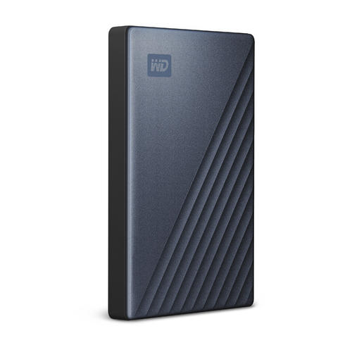 Western Digital WDBC3C0020BBL-WESN external hard drive 2 TB USB Type-C 3.2 Gen 1 (3.1 Gen 1) Black, Blue