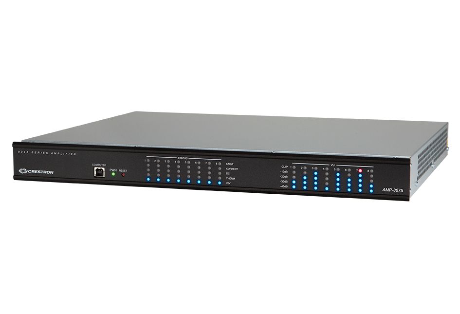 8-CHANNEL POWER AMPL...