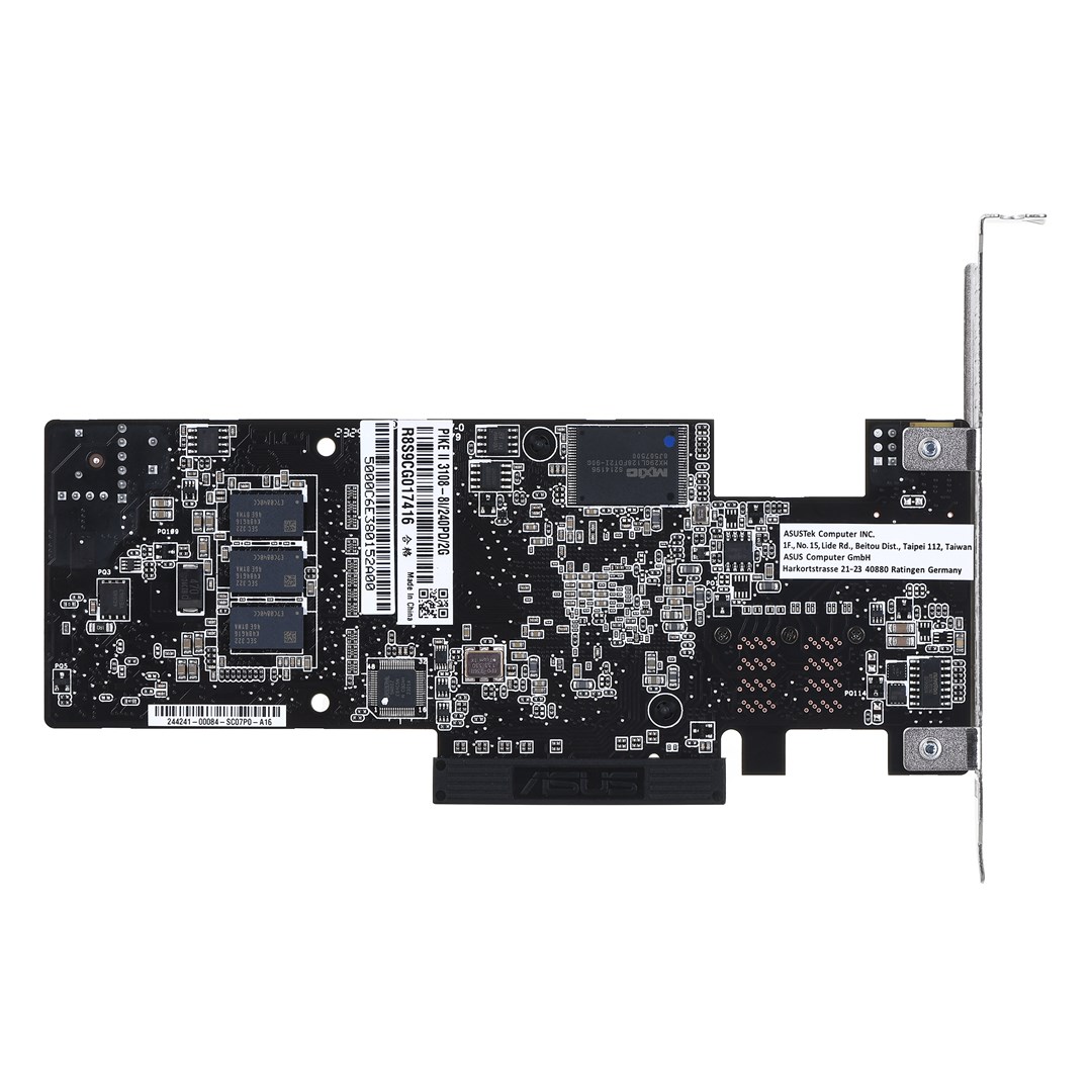 ASUS PIKE II 3108-8I/240PD/2G RAID controller PCI Express 3.0 12 Gbit/s