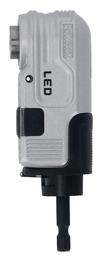 DEWALT HEX angle attachment with LED Audio & Video