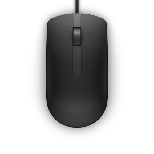 DELL MS116 mouse Office Ambidextrous USB Type-A Optical 1000 DPI