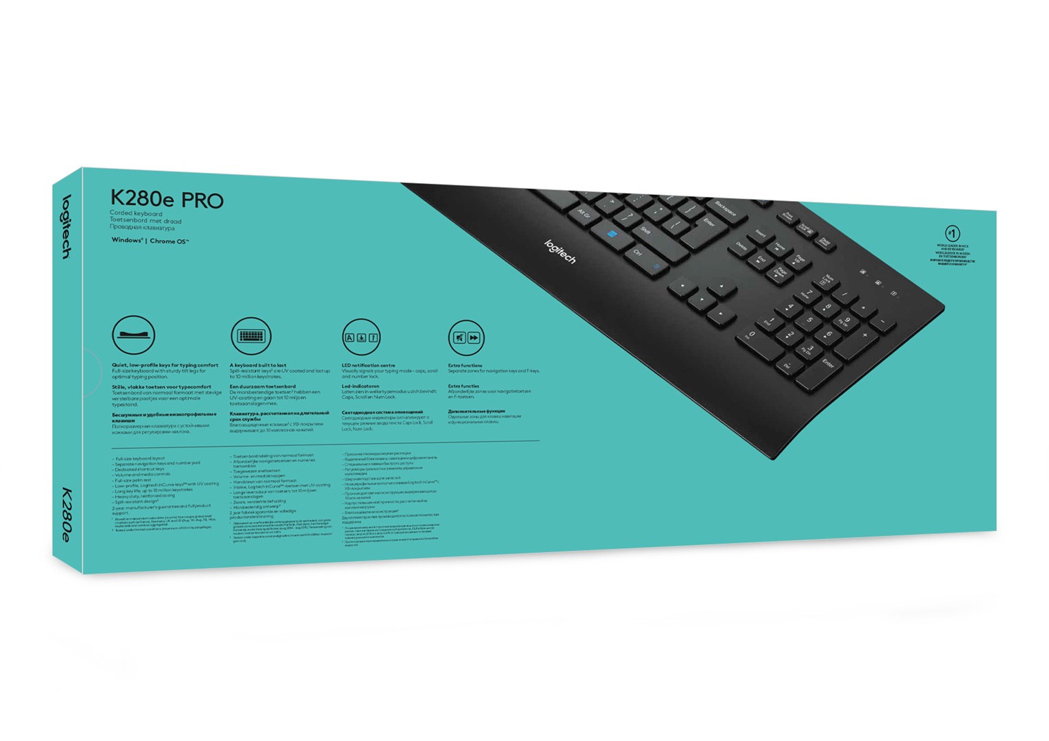 Logitech Keyboard K280e for Business