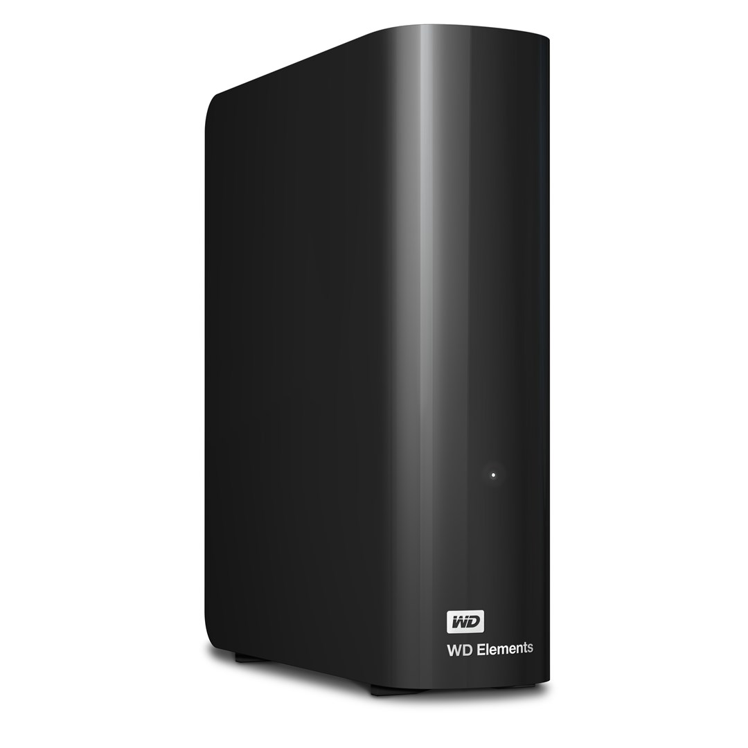 Western Digital WD Elements Desktop external hard drive 4 TB Micro-USB B 3.2 Gen 1 (3.1 Gen 1) Black