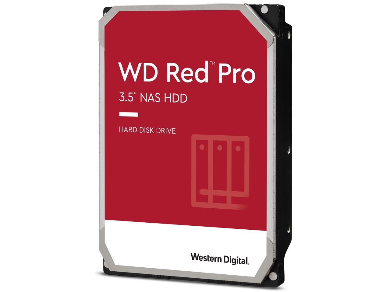 Western Digital Red Pro internal hard drive 22 TB 7200 RPM 512 MB 3.5" Serial ATA III