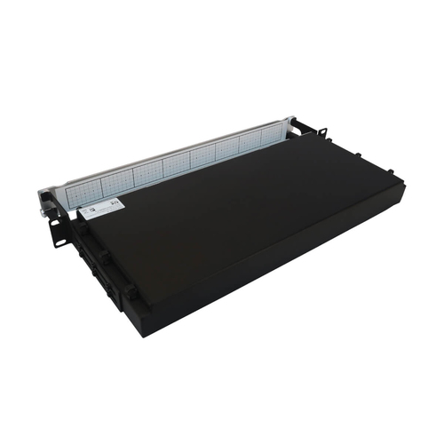 Tripp Lite Preloaded Fiber Panel, 1U - 2x (3x8F MTP/MPO-APC F/F) 24F Trunk Cables, OS2 Singlemode, 20 m (65.6 ft.)