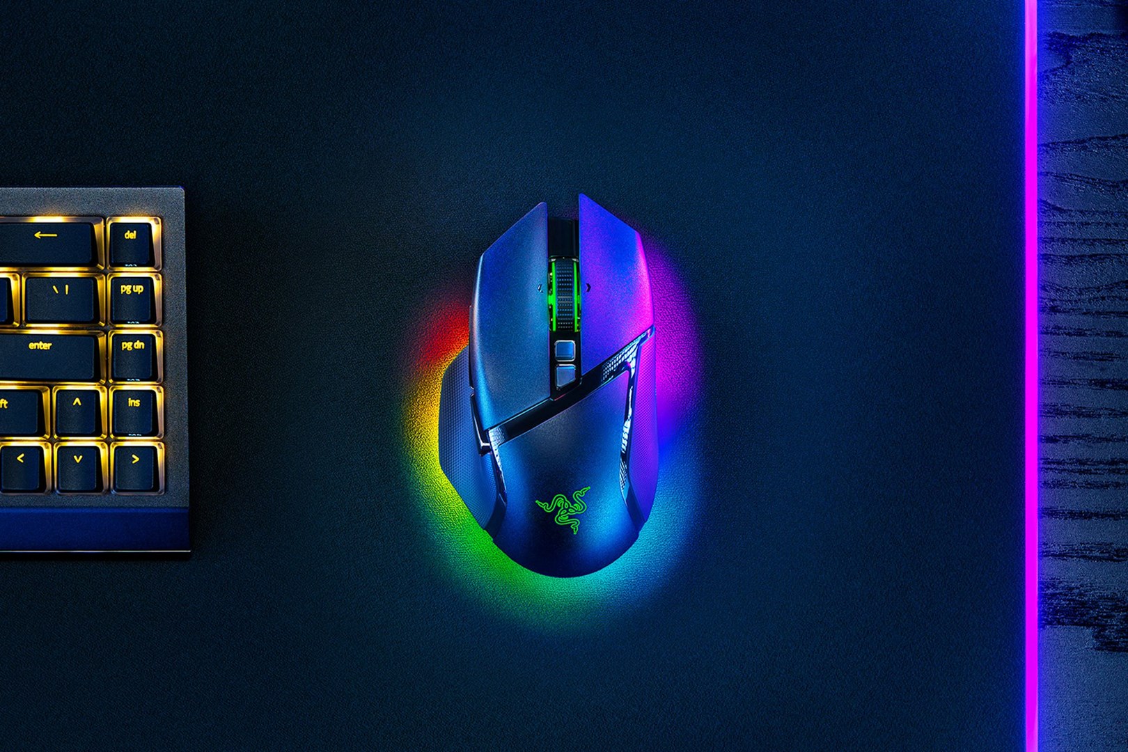 Razer Basilisk V3 Pro 35K mouse Gaming Right-hand RF Wireless + Bluetooth + USB Type-A Optical 35000 DPI
