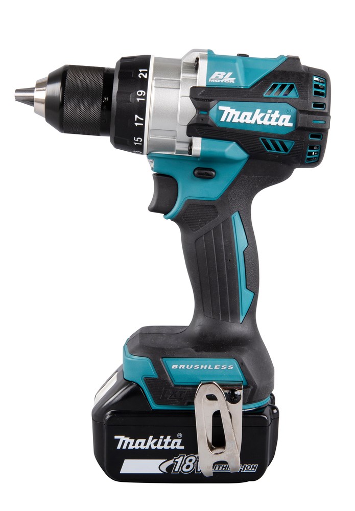 Makita DDF486RTJ drill 2100 RPM 2.6 kg Black  Blue