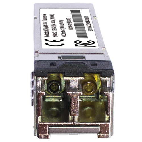 Tripp Lite N286I-1P25GSXD Industrial Gigabit SFP Transceiver - 1000Base-SX, Multimode, LC Duplex, DDM, -40° to 85°C, 550 m (1,804 ft.)