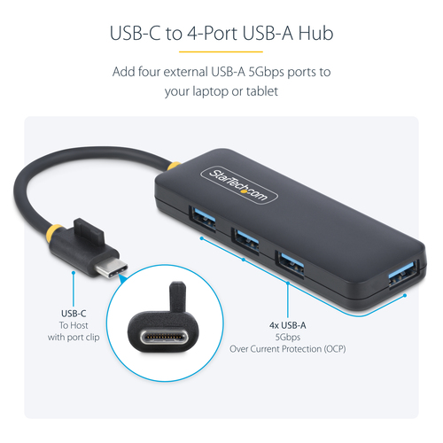 H5C4A-USB-HUB - Cables & Adaptors by StarTech.com