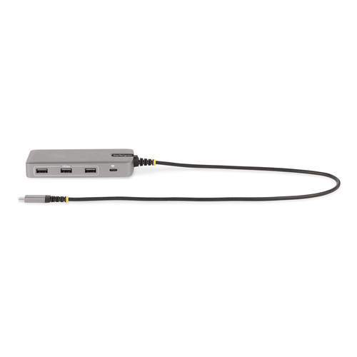 StarTech.com USB-C Triple Monitor Multiport Adapter, Dual 4K 60Hz + 4K 30Hz HDMI & DisplayPort, 3-Port USB 10Gbps Hub, 100W PD Pass-Through, GbE, Travel Dock, Windows & ChromeOS