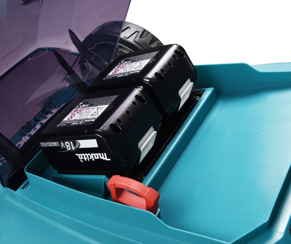 Makita DLM480Z lawn mower Push lawn mower Battery Black  Turquoise