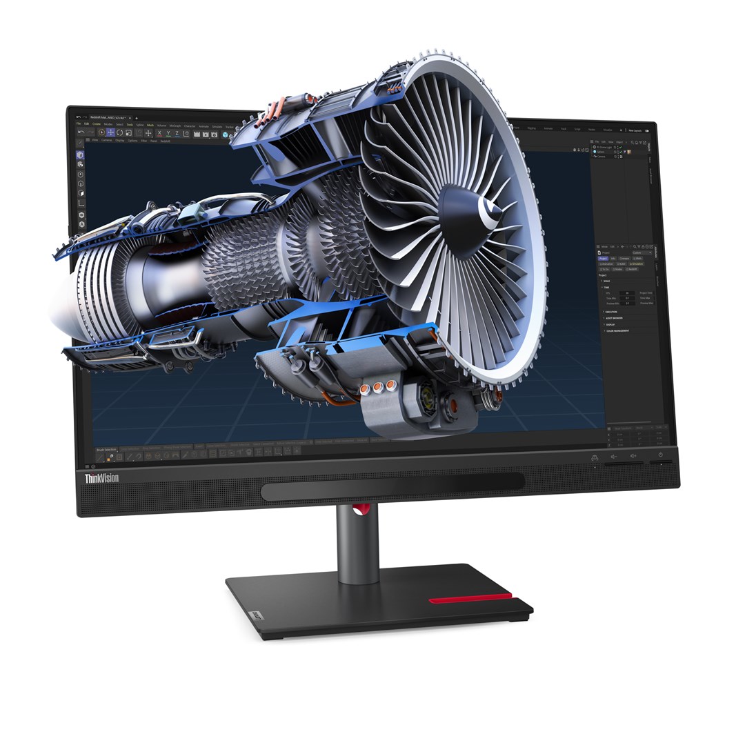 Lenovo ThinkVision 27 3D LED display 68.6 cm (27") 3840 x 2160 pixels 4K Ultra HD Black
