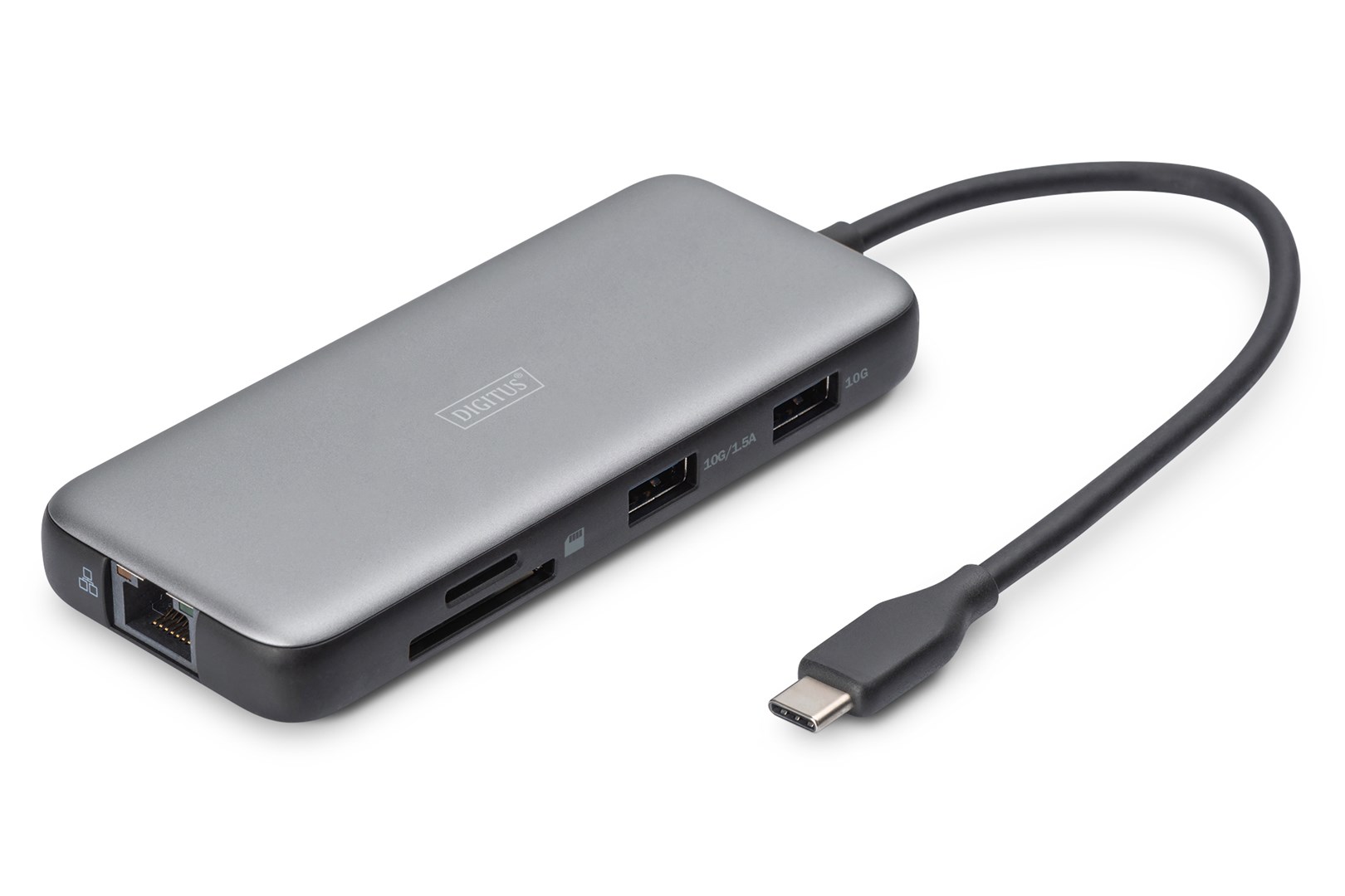 Digitus USB-C docking station, 8-port
