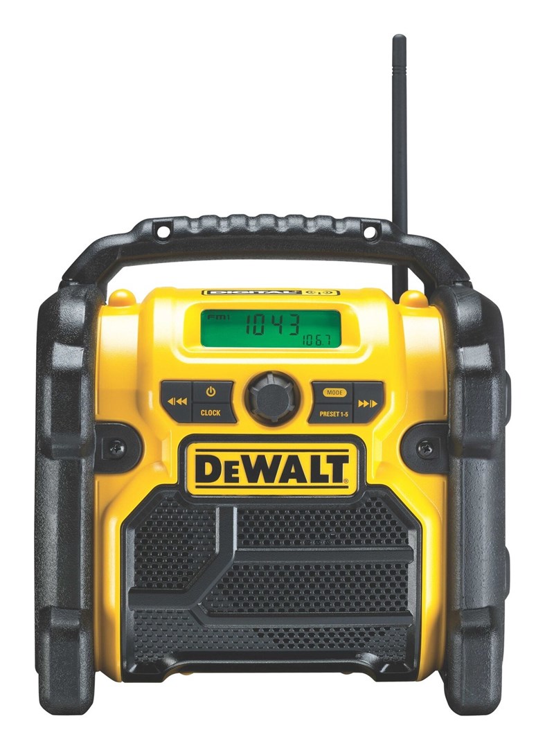 DeWALT DCR020-QW radio Portable Digital Black  Yellow
