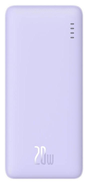 Baseus Airpow Lithium polymer power bank 10000 mAh 20 W Purple