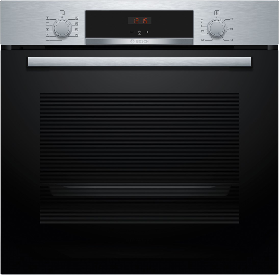 Bosch Serie 4 HBA514BS3 oven 71 L 3400 W Black, Stainless steel