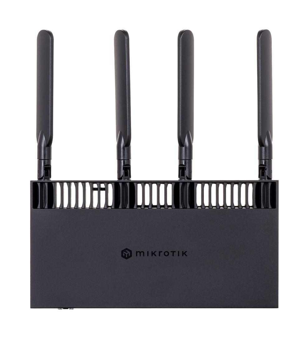 Mikrotik RB4011iGS+5HacQ2HnD-IN wireless router Gigabit Ethernet Dual-band (2.4 GHz / 5 GHz) Black