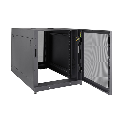 Tripp Lite SR14UBDP 14U SmartRack Extra Deep Small Server Rack Enclosure, Doors & Side Panels Included