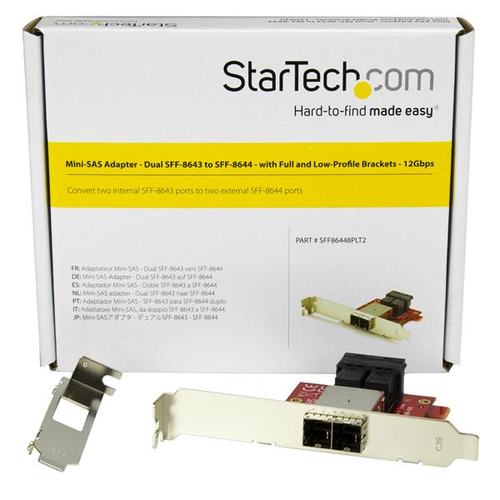 SFF86448PLT2 - Cables & Adaptors by StarTech.com