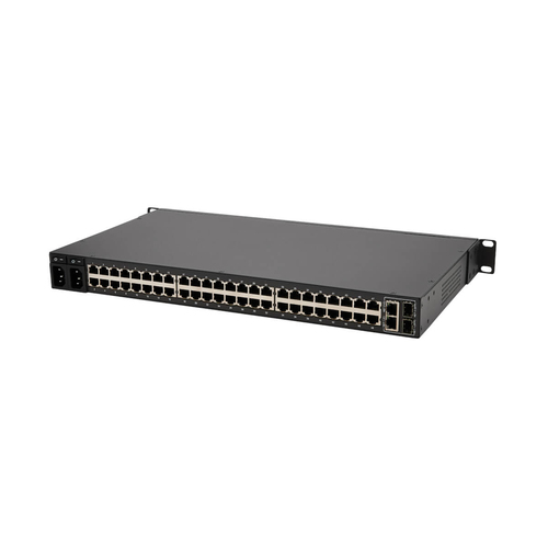 Tripp Lite B098-048 48-Port Console Server, USB Ports (2) - Dual GbE NIC, 16 Gb Flash, SD Card, Desktop/1U Rack, TAA