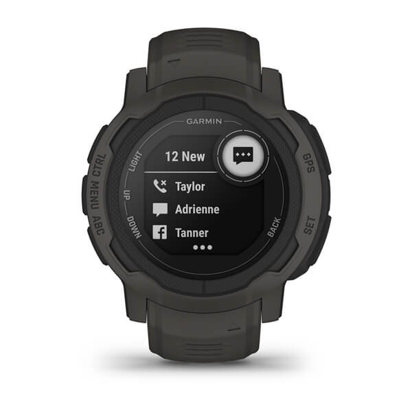 Garmin Instinct 2 2.29 cm (0.9") MIP 45 mm Digital 176 x 176 pixels Graphite GPS (satellite)