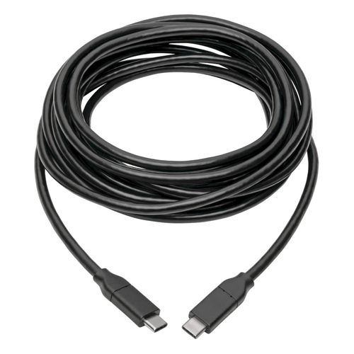 Tripp Lite U040-C13-C-5A USB-C Cable (M/M), USB 2.0, 5A (100W) Rated, USB-IF Certified, 13 ft. (3.96 m)