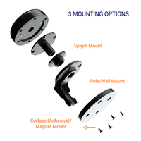 Poynting A-PUCK-0004-V1-01 network antenna Omni-directional antenna SMA 21 dBi
