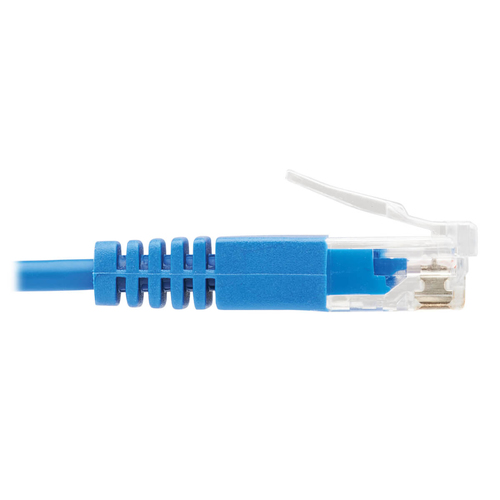 Tripp Lite N200-UR03-BL Cat6 Gigabit Molded Ultra-Slim UTP Ethernet Cable (RJ45 M/M), Blue, 3 ft. (0.91 m)