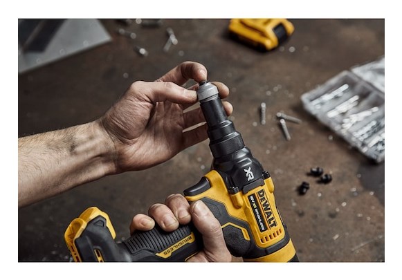 DeWALT DCF403NT-XJ power rivet tool Black  Yellow 2.4 3.2 4 4.8 mm 10000 kN