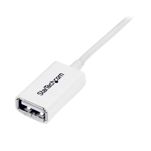 StarTech.com 2m White USB 2.0 Extension Cable A to A - M/F