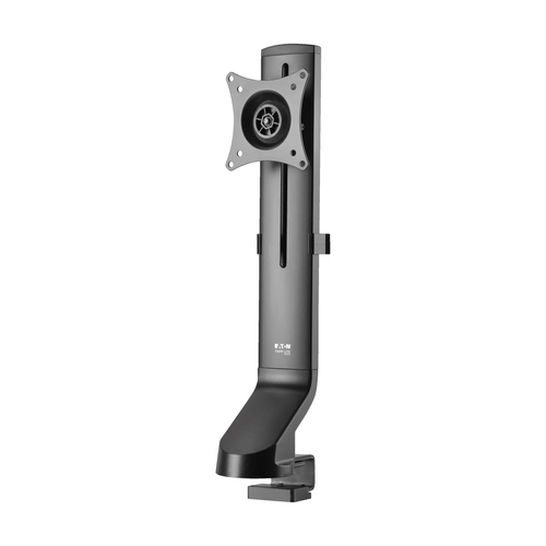 Tripp Lite DDR1732SC Single-Display Monitor Arm with Desk Clamp and Grommet - Height Adjustable, 17” to 32” Monitors