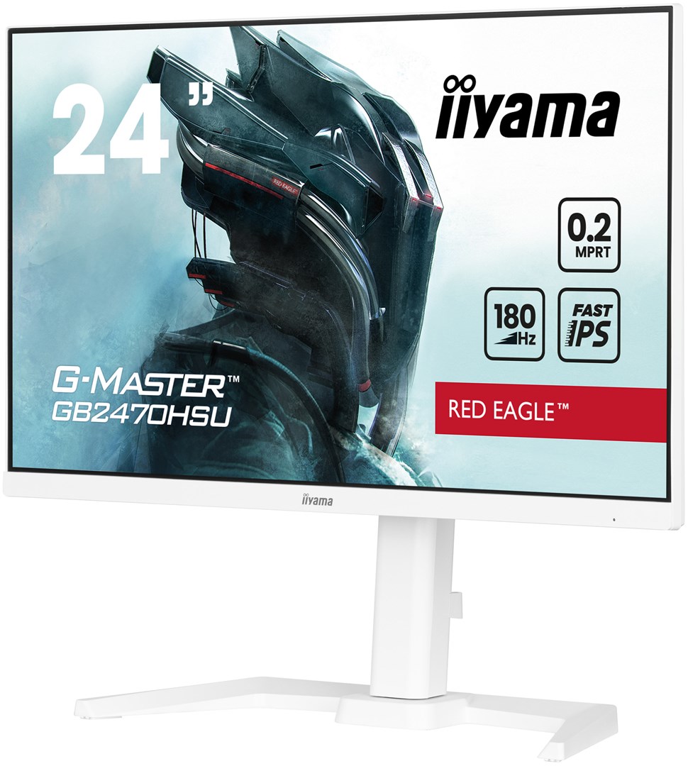 iiyama G-MASTER Unleash your full gaming potential with the Fast IPS GB2470HSU Red Eagle