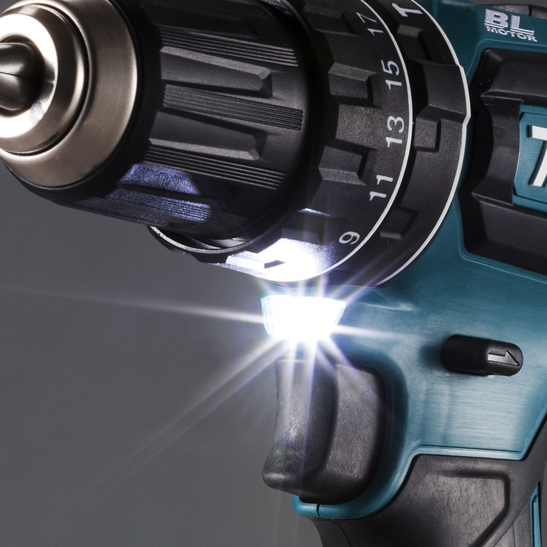 Makita DHP485Z drill Keyless 1.1 kg Black  Blue